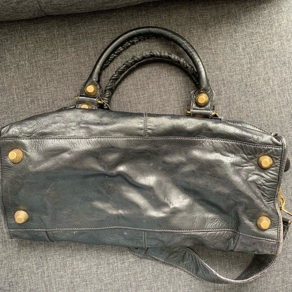 SOLD! Authentic Balenciaga City Bag x gold hardware x vintage - Picture 5 of 12